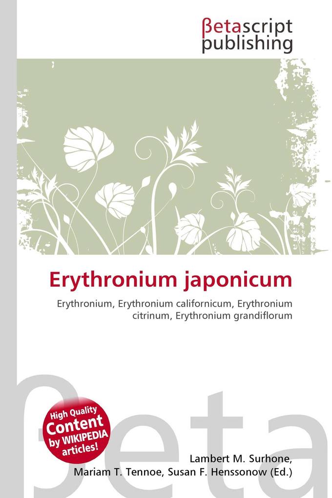 Erythronium japonicum
