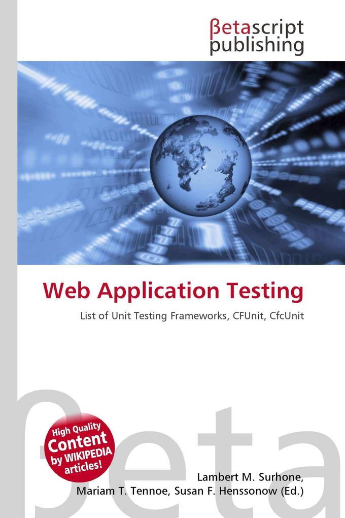Web Application Testing
