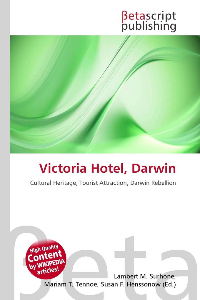 Victoria Hotel Darwin