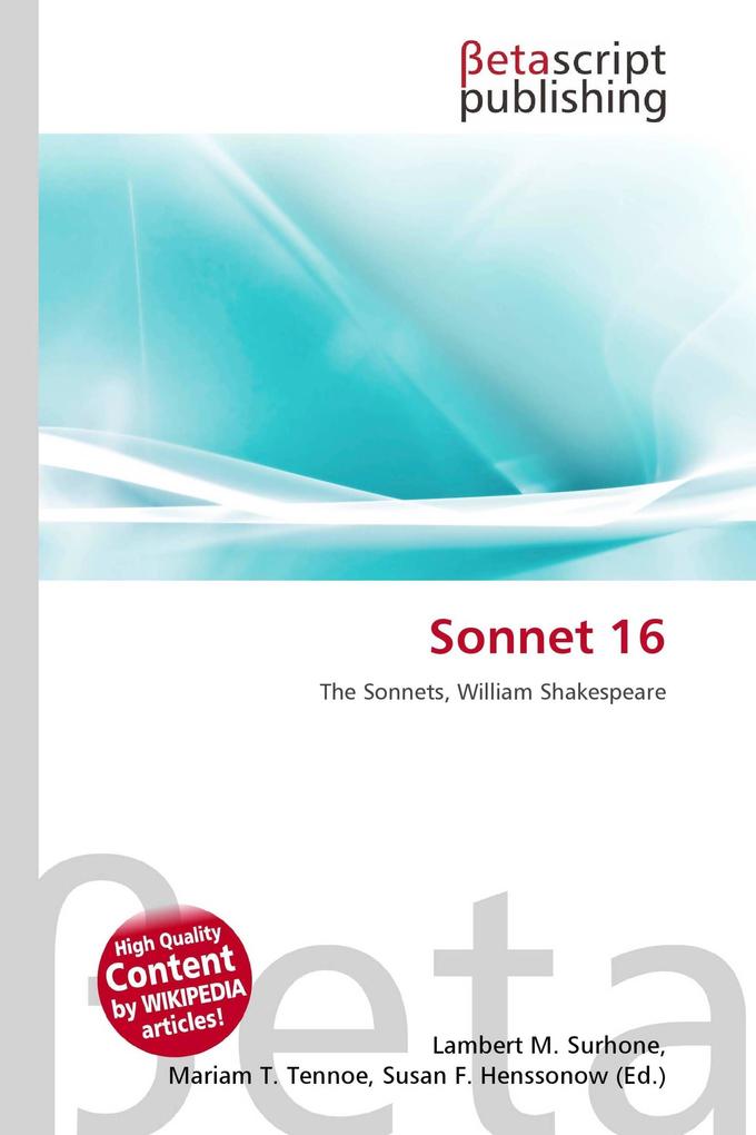 Sonnet 16