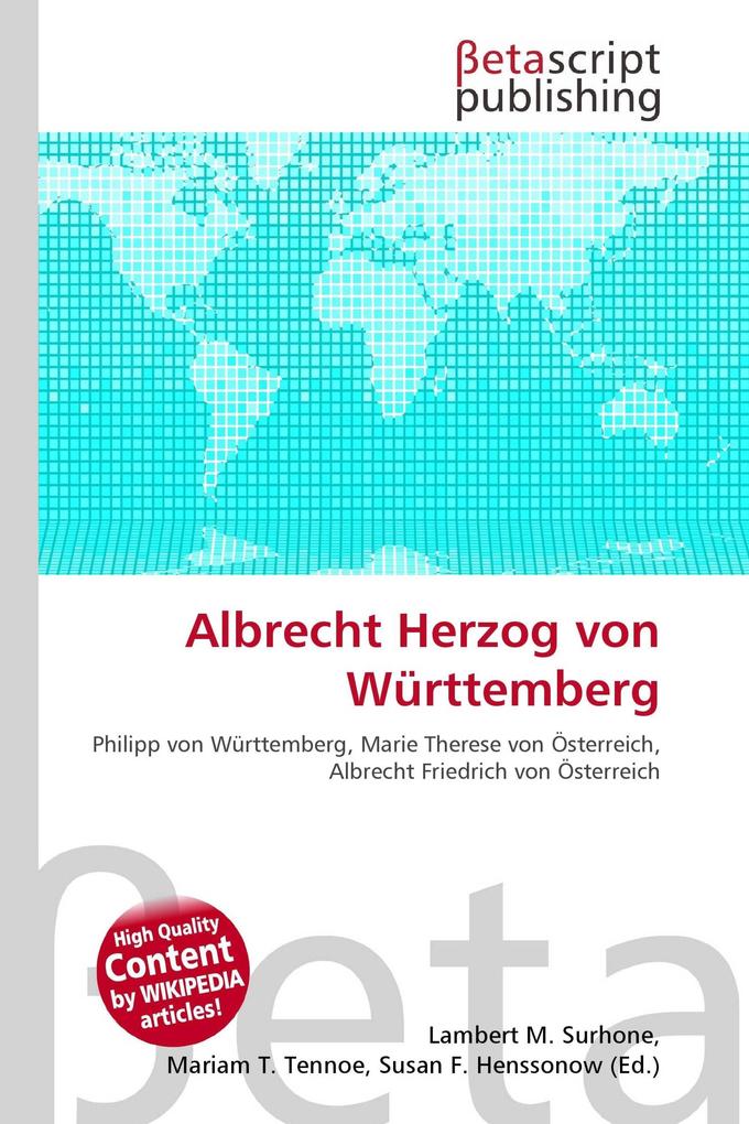 Albrecht Herzog von Württemberg
