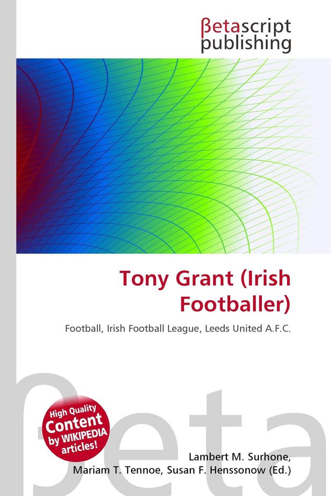 Tony Grant (Irish Footballer)