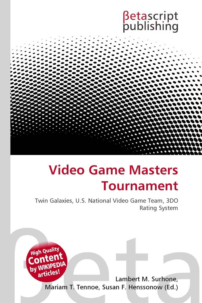 Video Game Masters Tournament