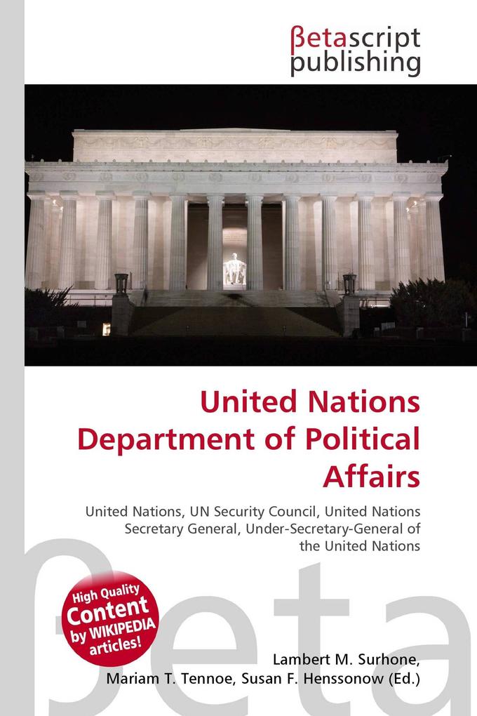 United Nations Department of Political Affairs