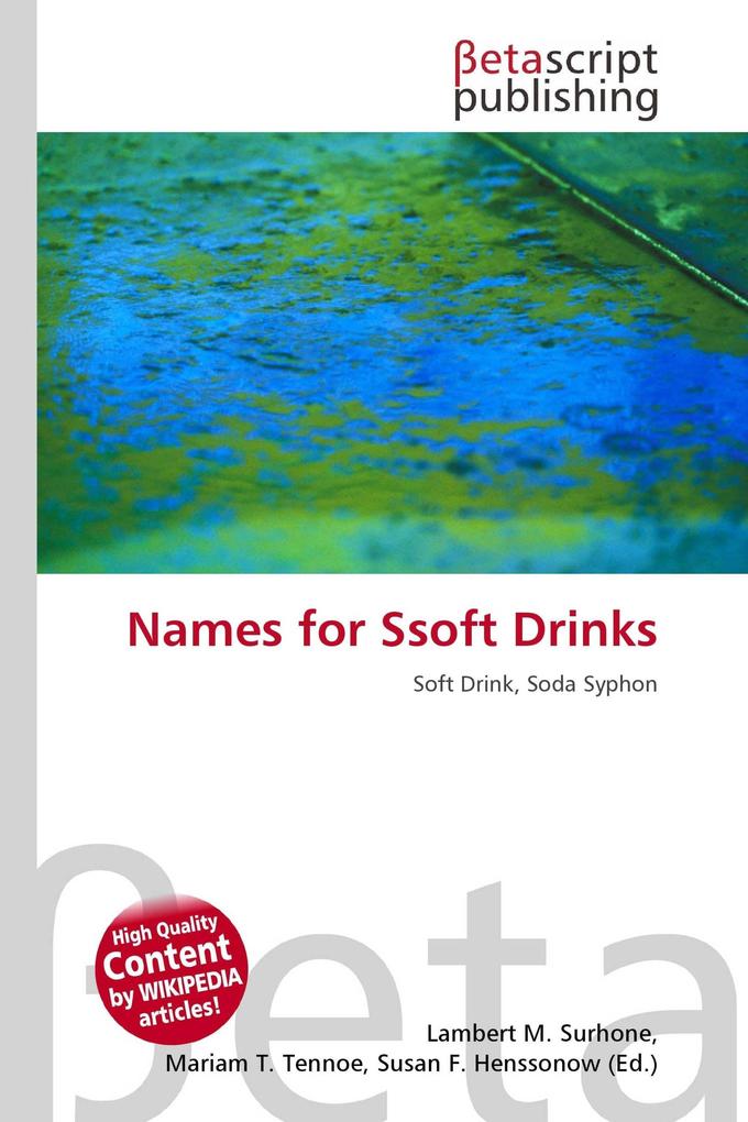 Names for Ssoft Drinks