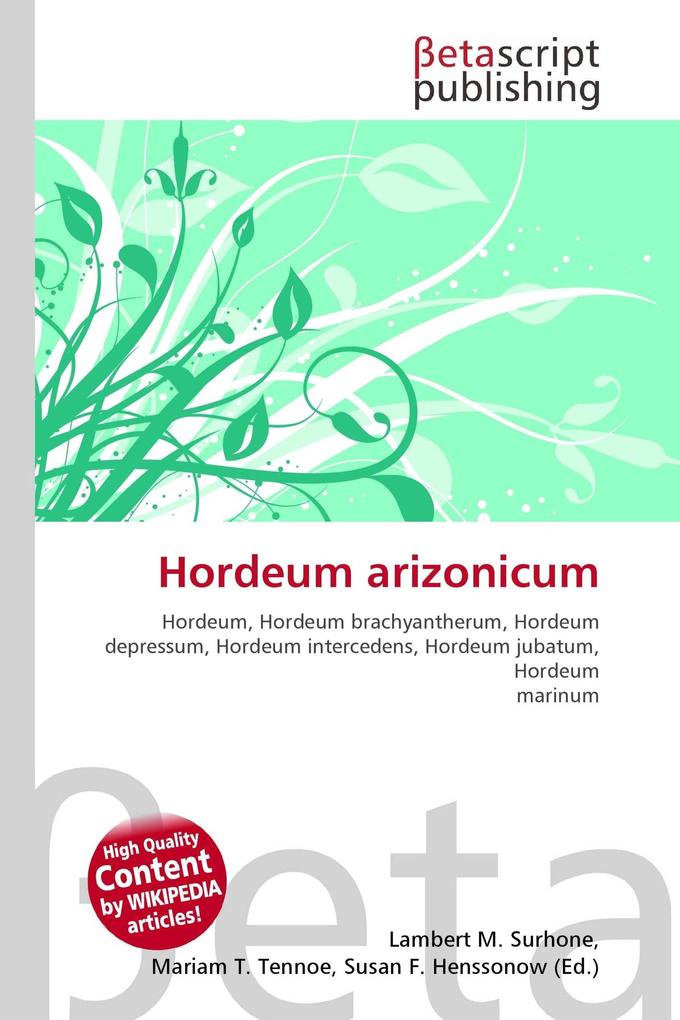 Hordeum arizonicum