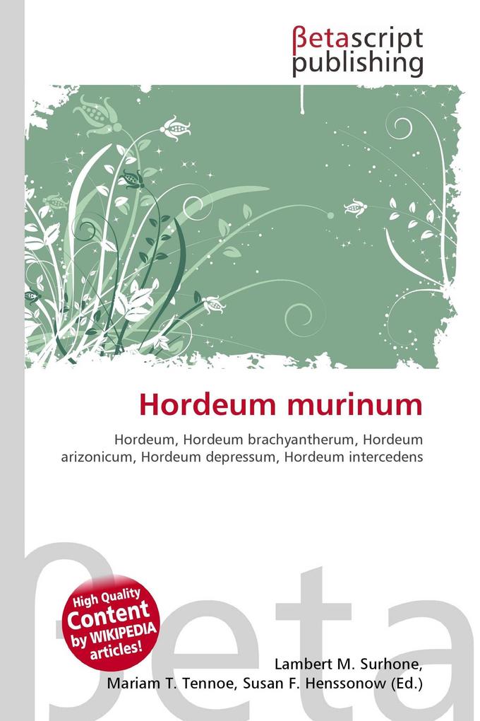 Hordeum murinum