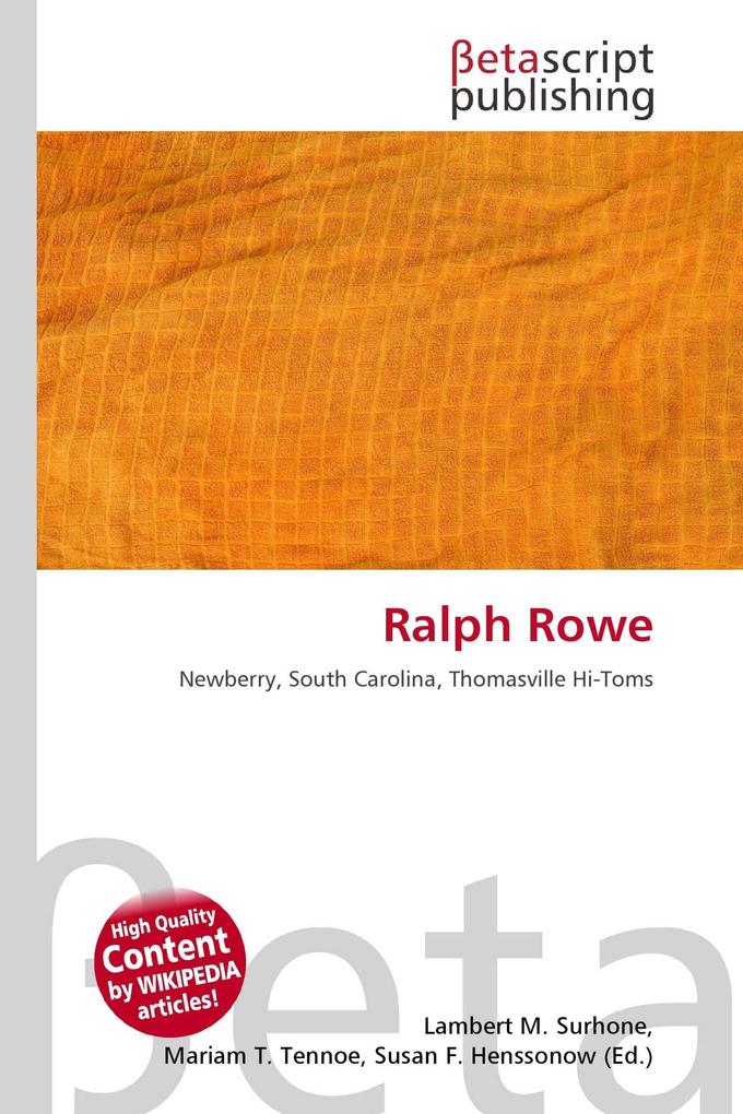 Ralph Rowe