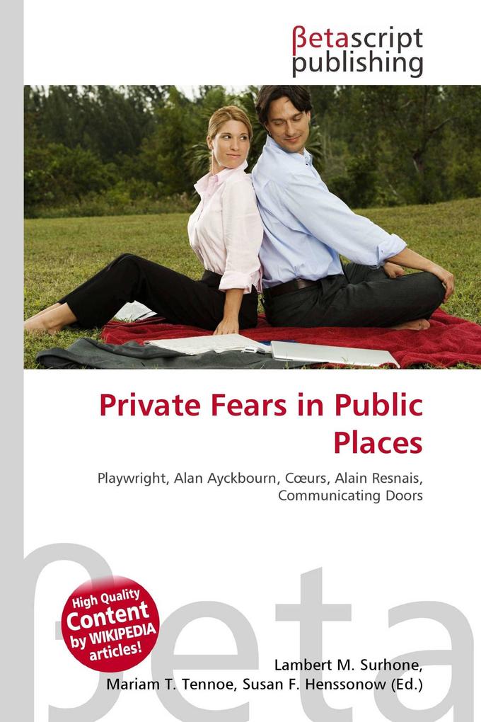 Private Fears in Public Places