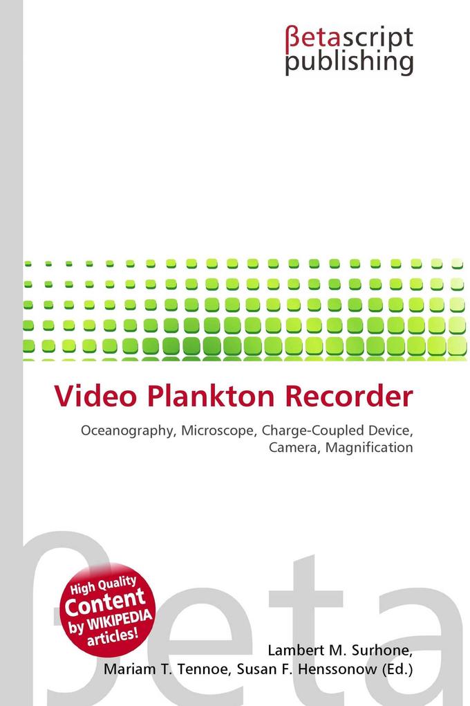 Video Plankton Recorder
