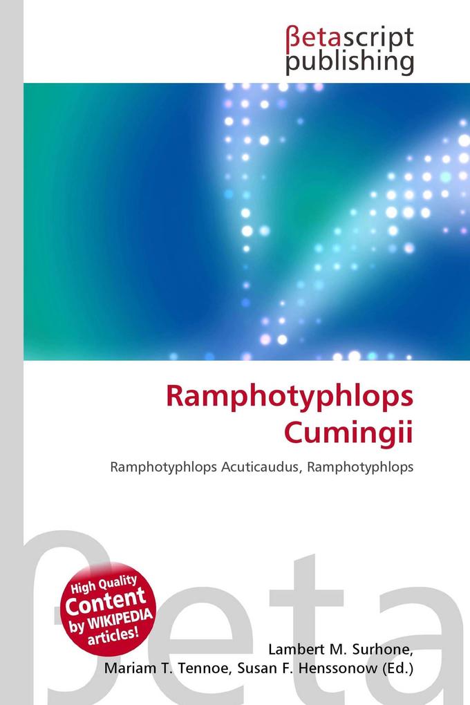 Ramphotyphlops Cumingii