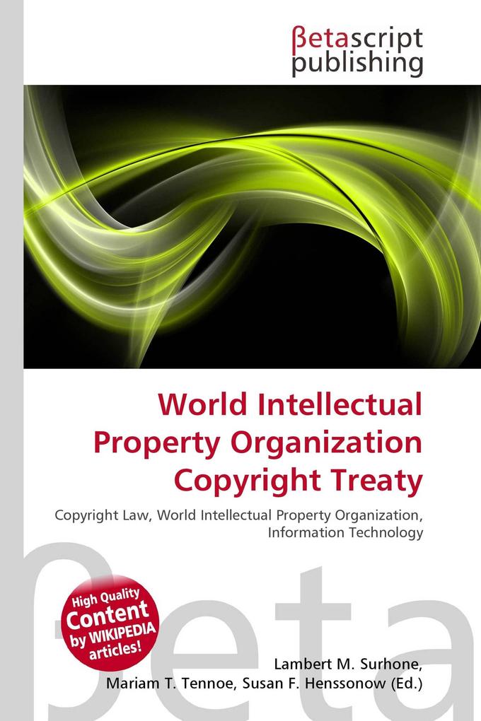 World Intellectual Property Organization Copyright Treaty