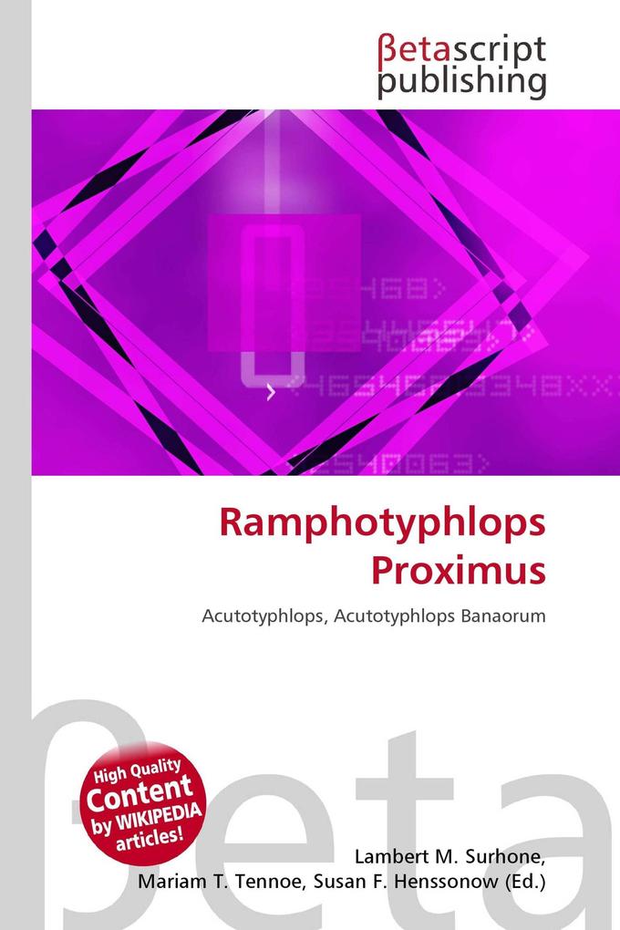 Ramphotyphlops Proximus