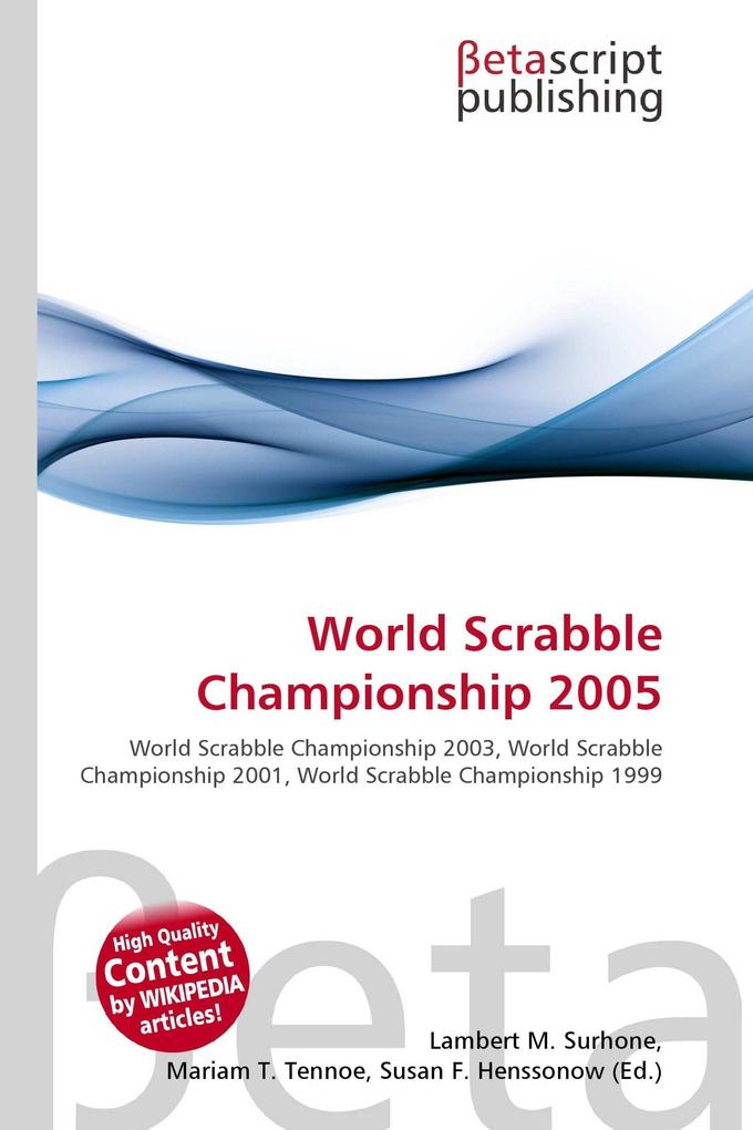 World Scrabble Championship 2005