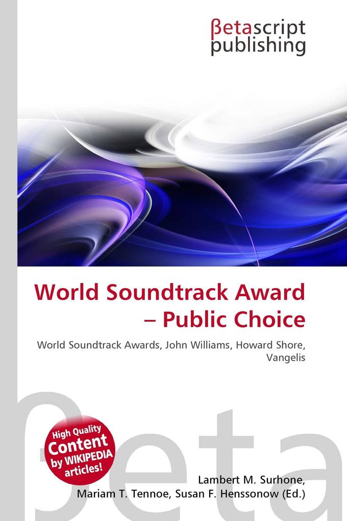 World Soundtrack Award - Public Choice