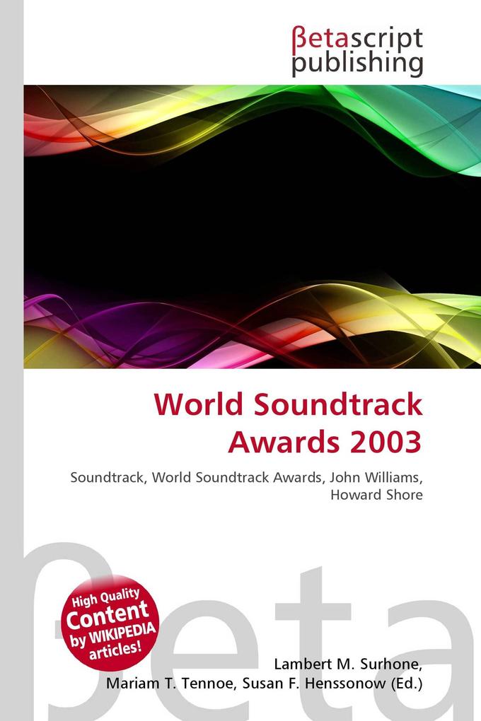 World Soundtrack Awards 2003