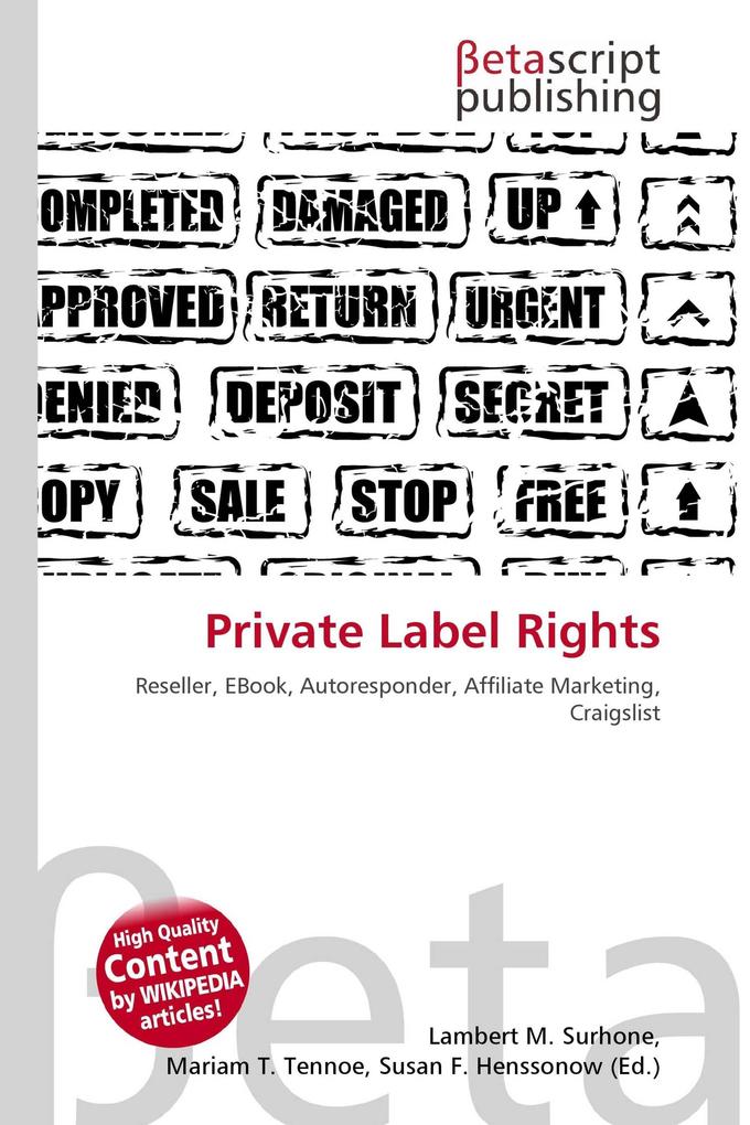 Private Label Rights