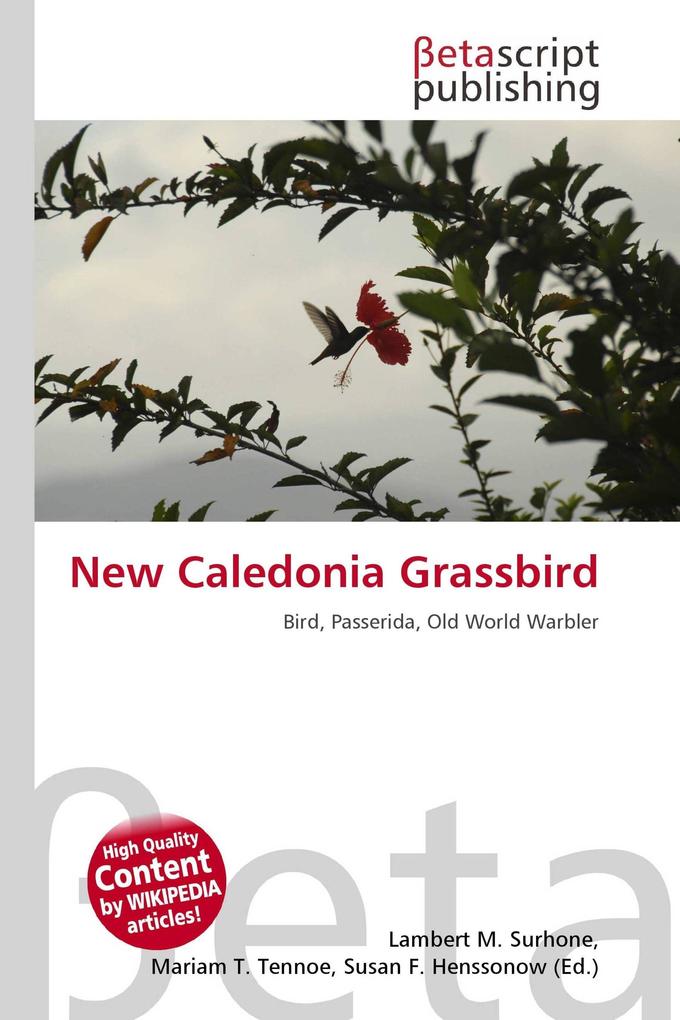New Caledonia Grassbird