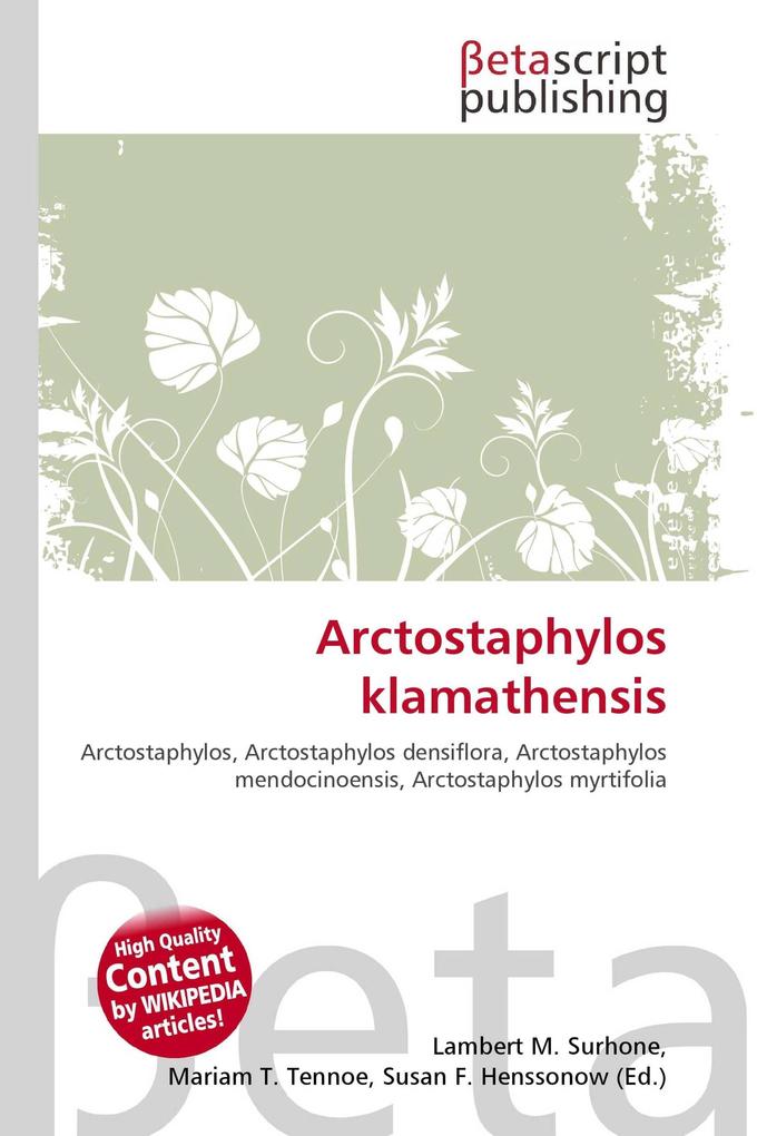 Arctostaphylos klamathensis
