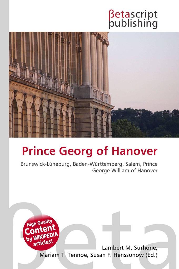 Prince Georg of Hanover
