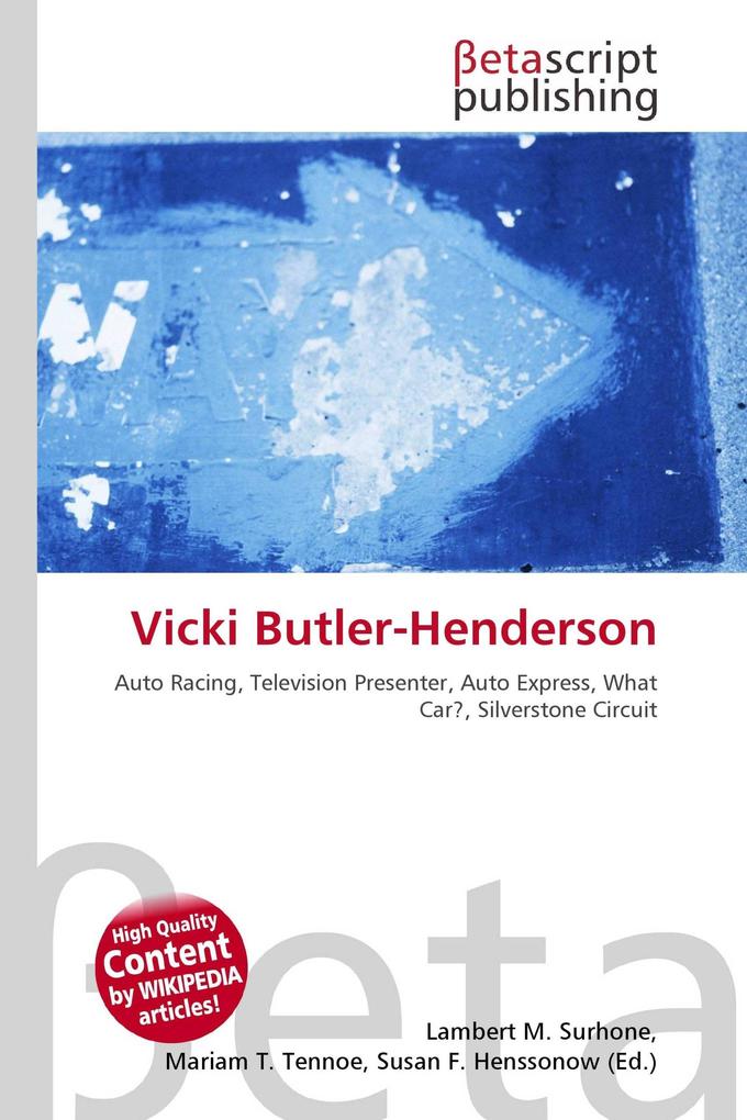 Vicki Butler-Henderson