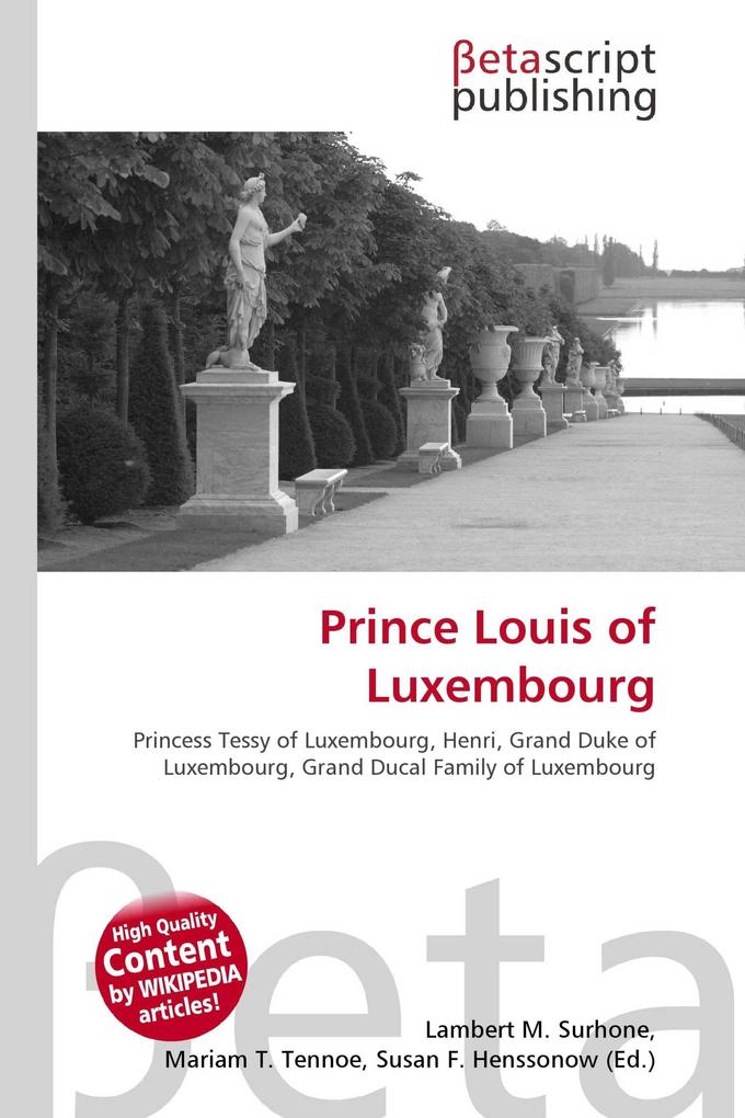 Prince Louis of Luxembourg