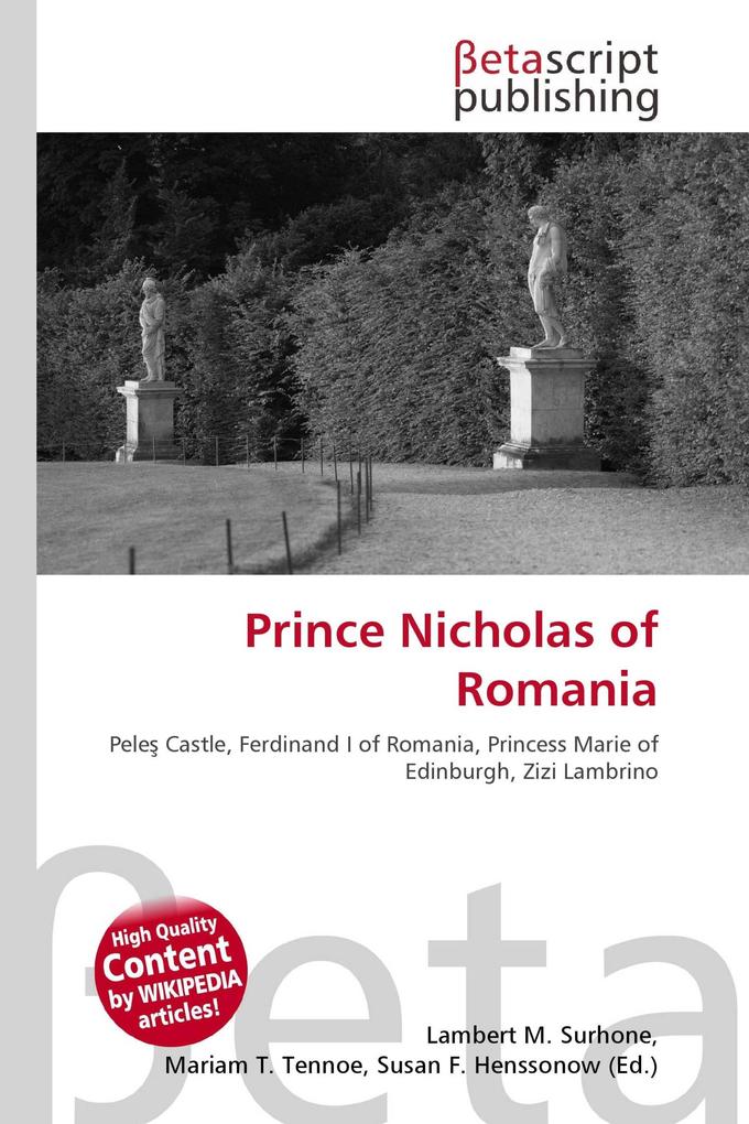 Prince Nicholas of Romania