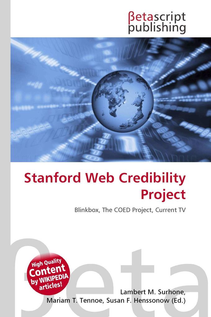 Stanford Web Credibility Project