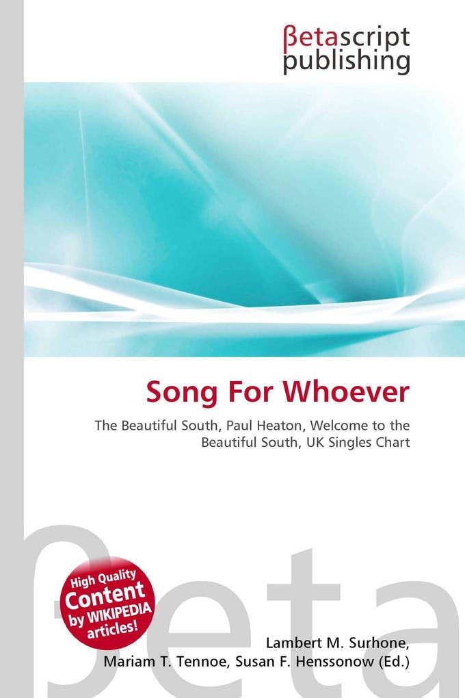 Song For Whoever