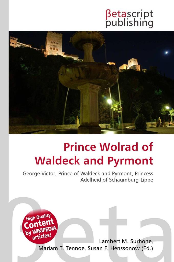 Prince Wolrad of Waldeck and Pyrmont