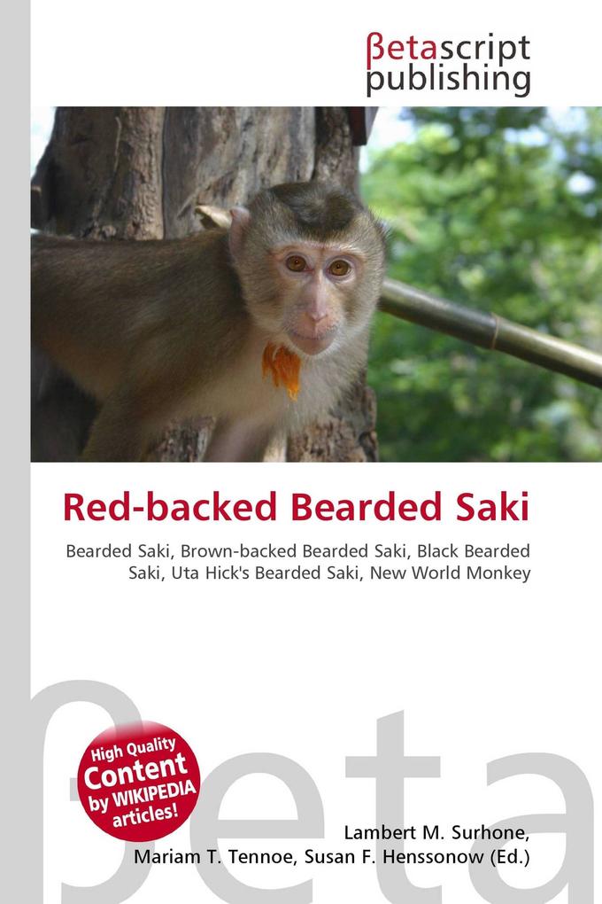 Red-backed Bearded Saki