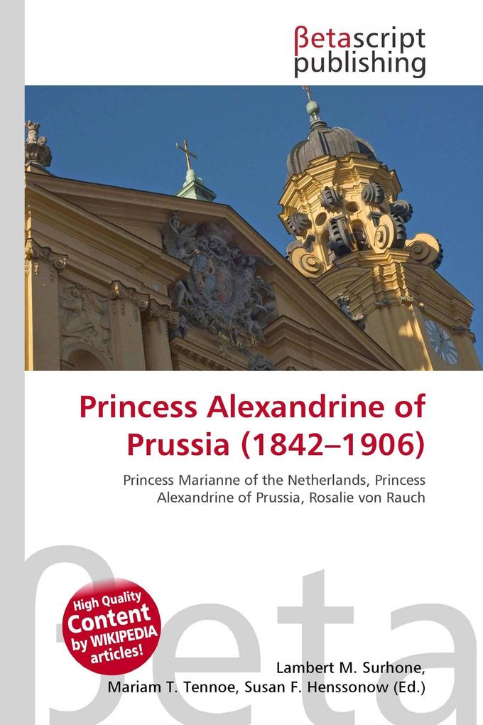 Princess Alexandrine of Prussia (1842-1906)