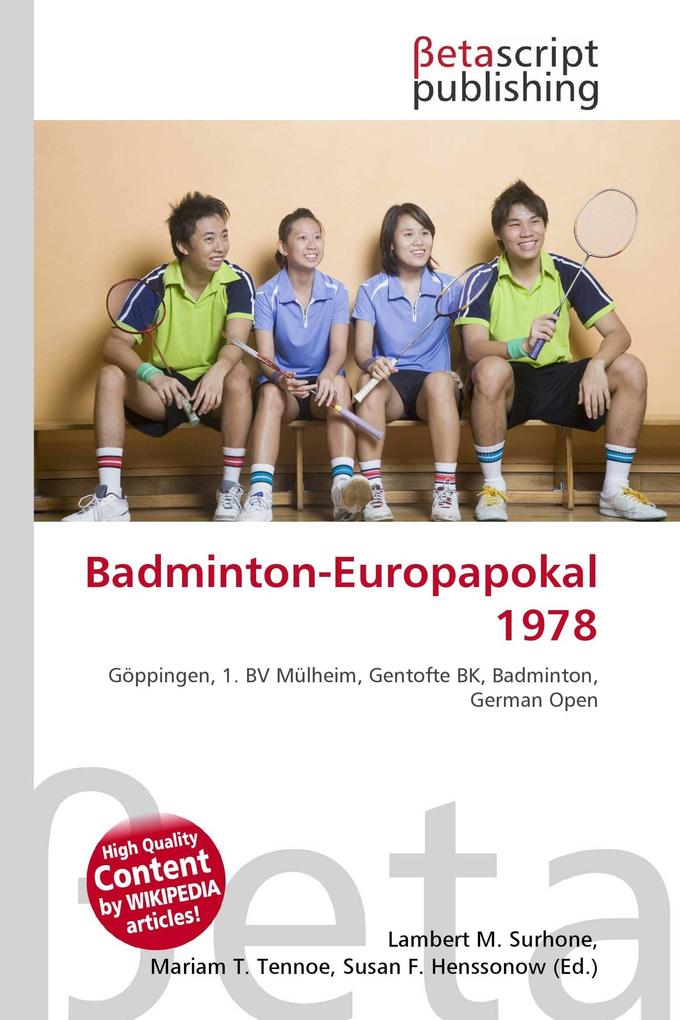 Badminton-Europapokal 1978