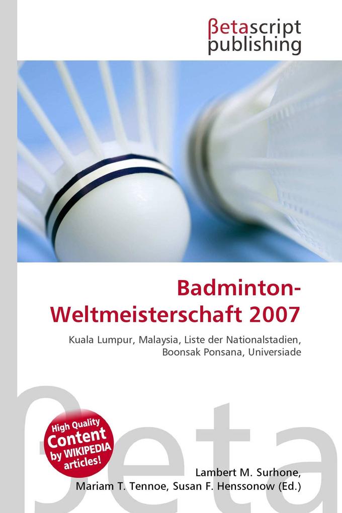 Badminton-Weltmeisterschaft 2007