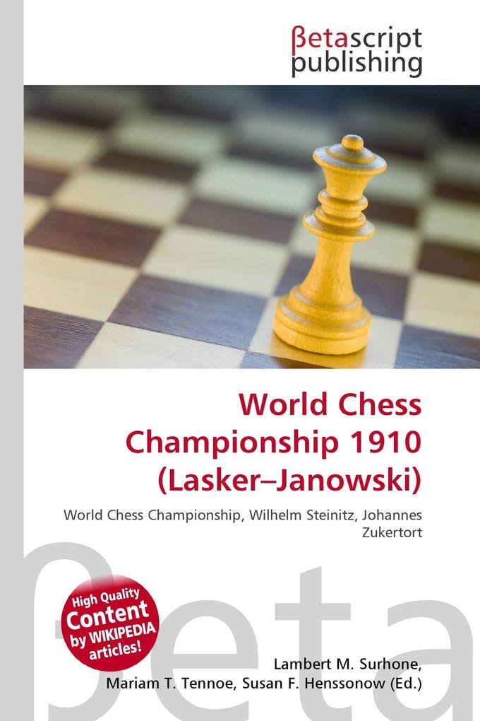 World Chess Championship 1910 (Lasker-Janowski)