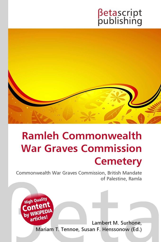 Ramleh Commonwealth War Graves Commission Cemetery