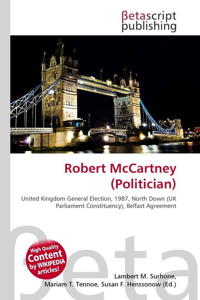 Robert McCartney (Politician)