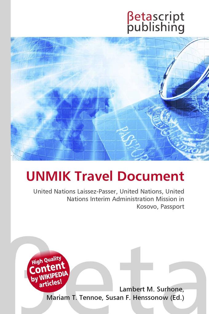 UNMIK Travel Document