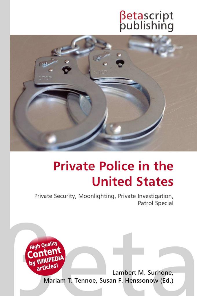 Private Police in the United States
