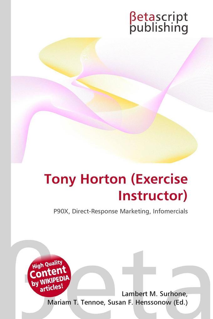 Tony Horton (Exercise Instructor)