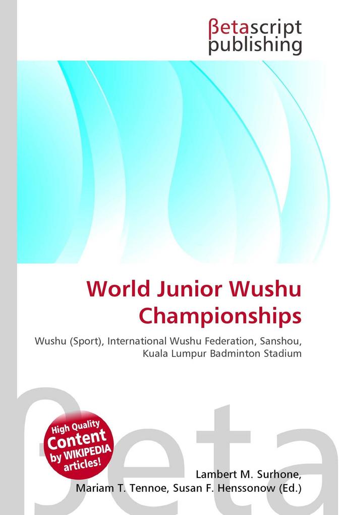 World Junior Wushu Championships