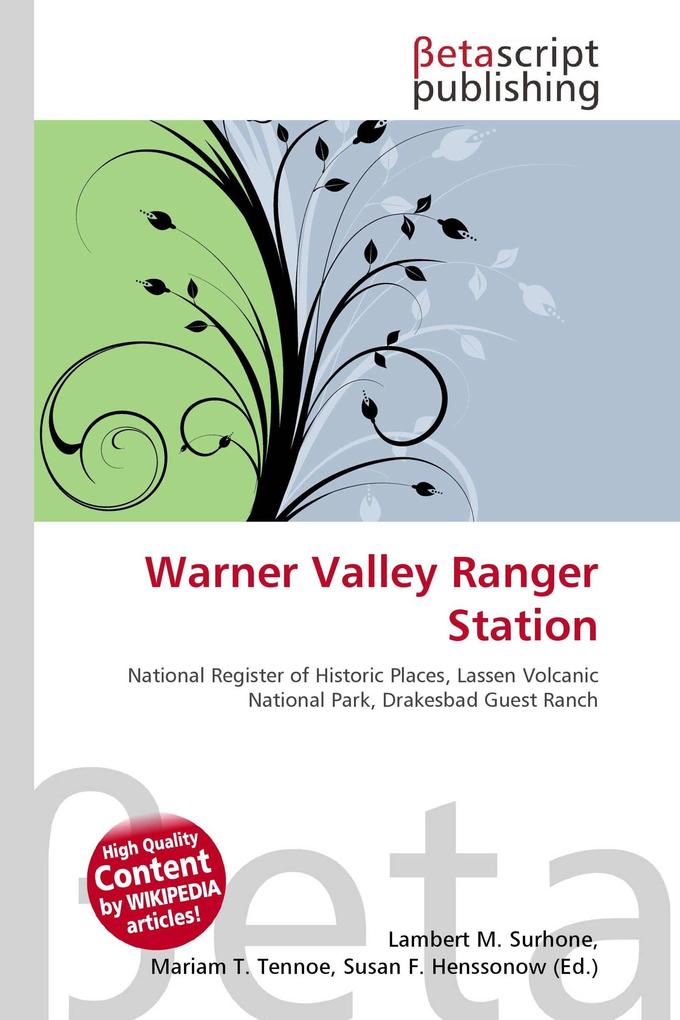 Warner Valley Ranger Station