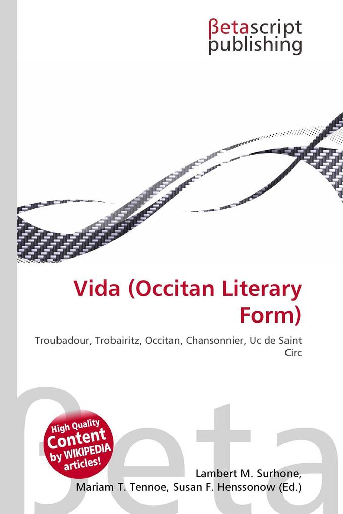 Vida (Occitan Literary Form)