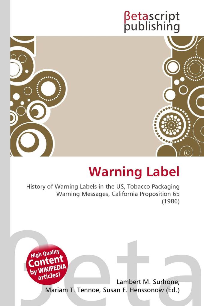 Warning Label