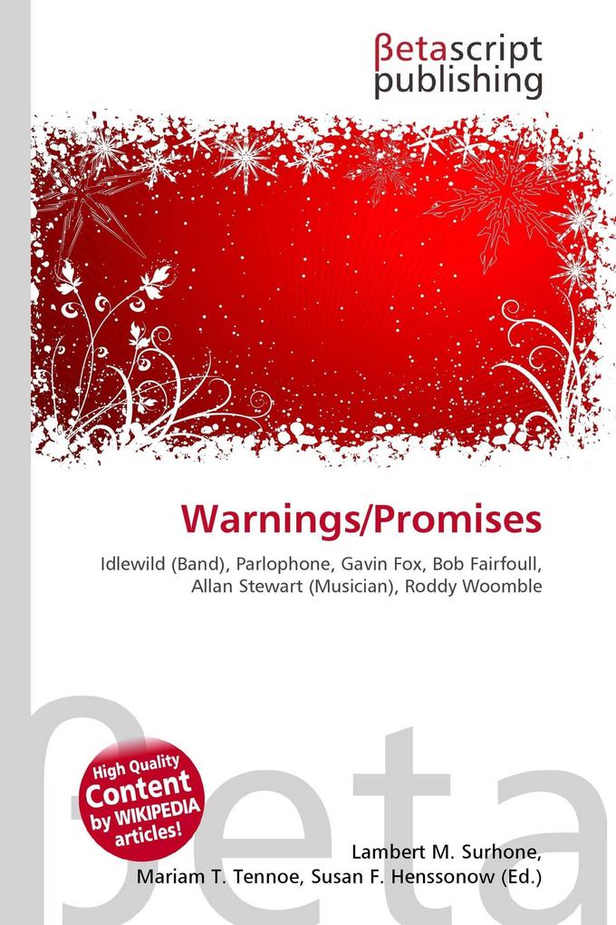 Warnings/Promises