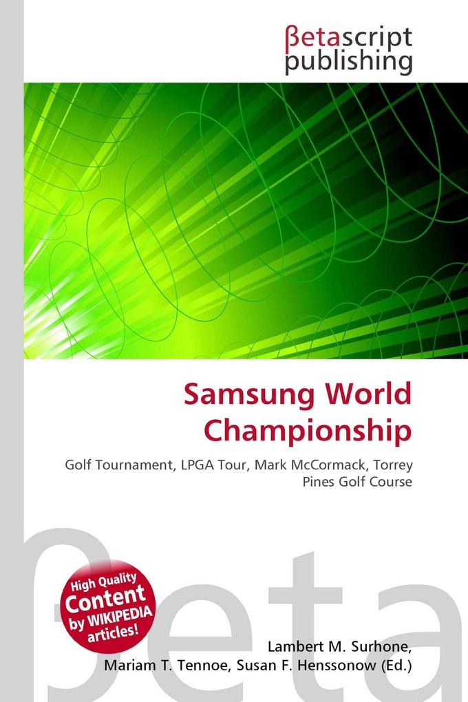 Samsung World Championship
