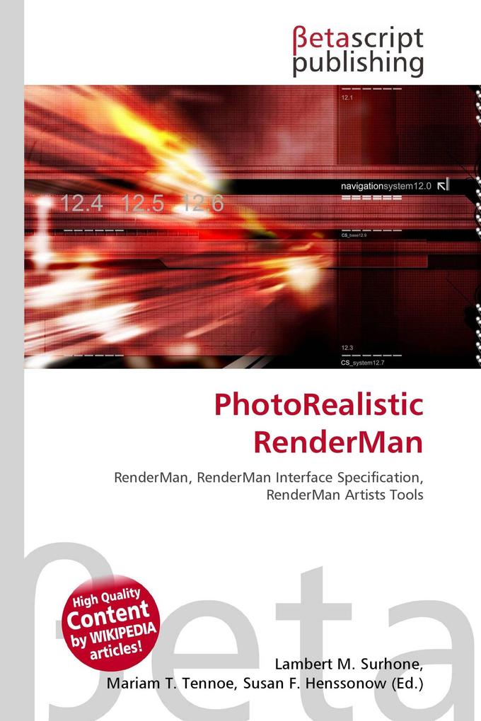 PhotoRealistic RenderMan