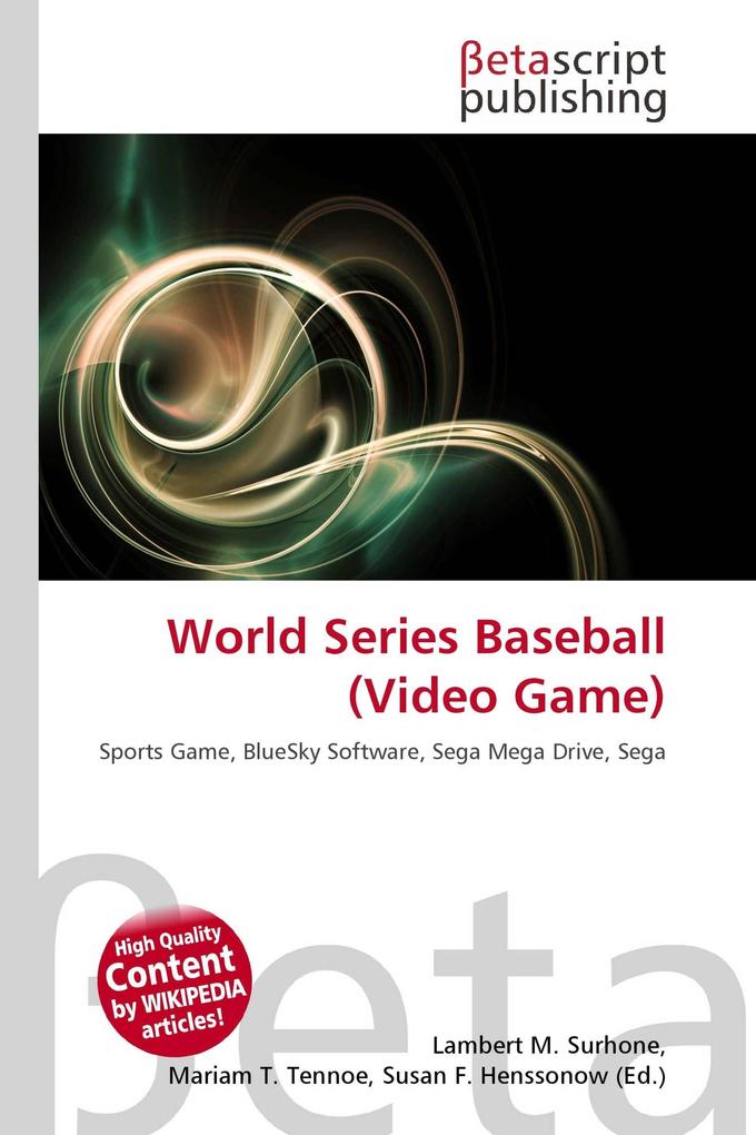 World Series Baseball (Video Game)