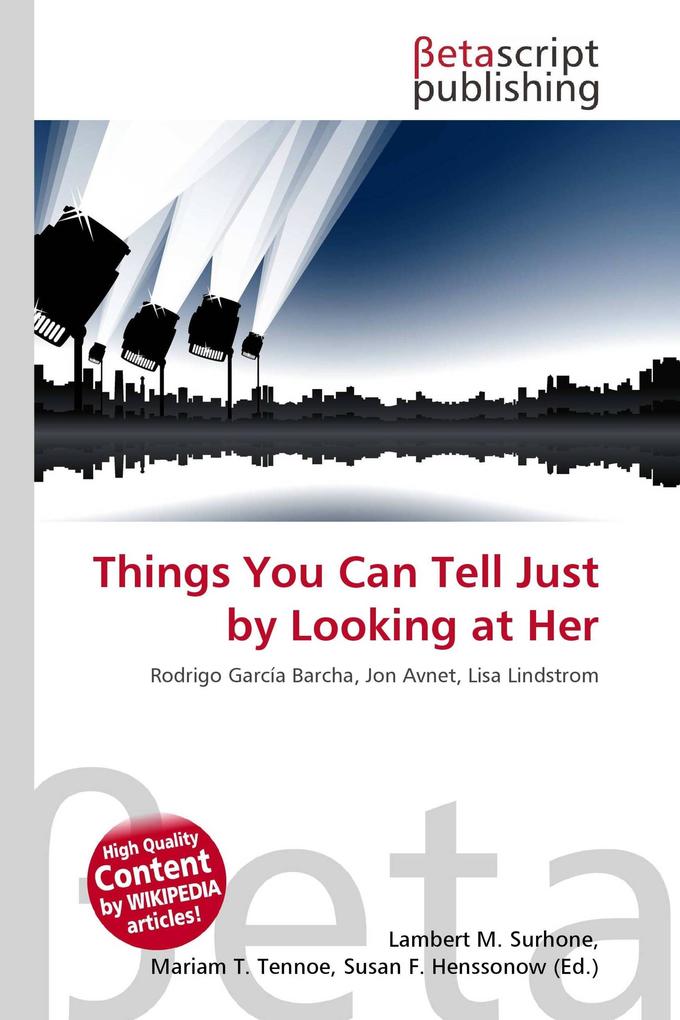 Things You Can Tell Just by Looking at Her