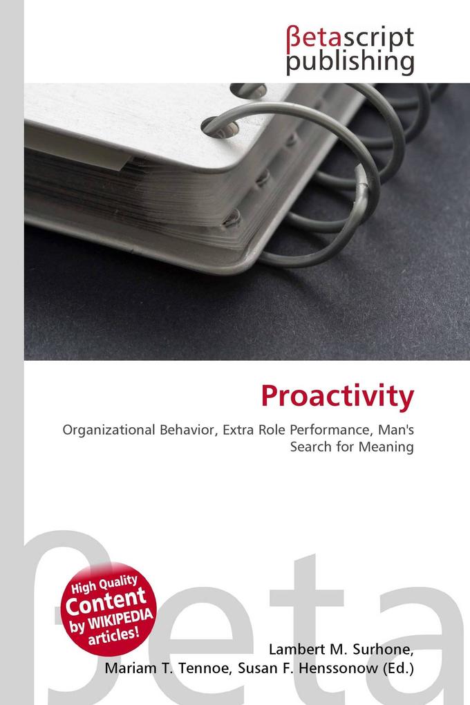Proactivity